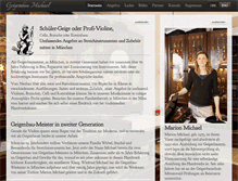 Tablet Screenshot of geigenbau-michael.de